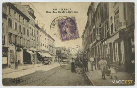 Rue des Quatre-Églises (Nancy)